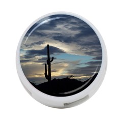 Cactus Sunset 4-port Usb Hub (two Sides)  by JellyMooseBear