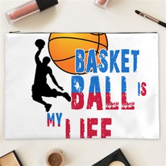 Basketball Is My Life Cosmetic Bag (xxl)  by Valentinaart