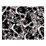 Skull pattern Double Sided Flano Blanket (Large)  Blanket Back