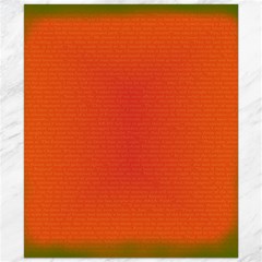 Scarlet Pimpernel Writing Orange Green Canvas 20  X 24   by Mariart
