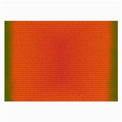 Scarlet Pimpernel Writing Orange Green Large Glasses Cloth by Mariart