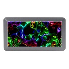 Saga Colors Rainbow Stone Blue Green Red Purple Space Memory Card Reader (mini) by Mariart