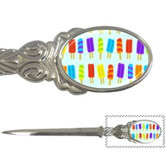Popsicle Pattern Letter Openers by Nexatart
