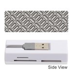 Capsul Another Grey Diamond Metal Texture Memory Card Reader (Stick)  Front