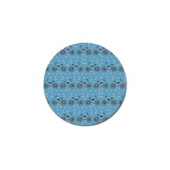 Bicycles Pattern Golf Ball Marker (10 Pack) by linceazul