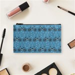 Bicycles Pattern Cosmetic Bag (Small)  Front