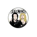 Sid and Nancy Hat Clip Ball Marker (4 pack) Front
