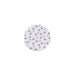 Cactus Pattern 1  Mini Buttons by ValentinaDesign