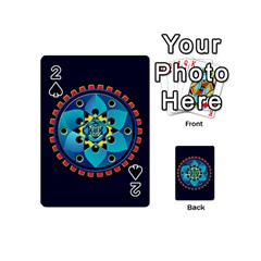 Abstract Mechanical Object Playing Cards 54 (mini)  by linceazul