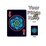 Abstract Mechanical Object Playing Cards 54 (Mini)  Front - Heart2