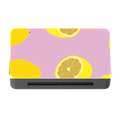 Fruit Lemons Orange Purple Memory Card Reader With Cf by Mariart