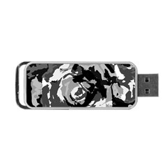 Abstract Art Portable Usb Flash (two Sides) by ValentinaDesign