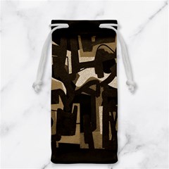 Abstract Art Jewelry Bag by ValentinaDesign