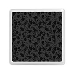 Floral Pattern Memory Card Reader (square)  by ValentinaDesign