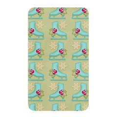 Ice Skates Background Christmas Memory Card Reader by Mariart