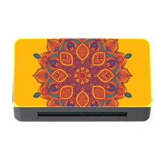 Ornate Mandala Memory Card Reader With Cf by Valentinaart