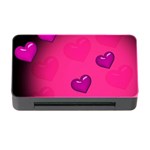 Background Heart Valentine S Day Memory Card Reader with CF Front