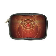 The Rusty Red Fractal Scarab Of Fiery Old Man Ra Coin Purse by jayaprime
