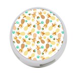 Seamless summer fruits pattern 4-Port USB Hub (Two Sides)  Back