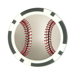 Baseball Poker Chip Card Guard by BangZart