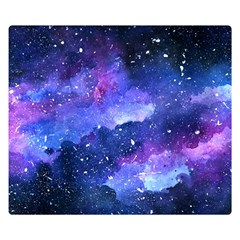 Galaxy Double Sided Flano Blanket (small)  by Kathrinlegg