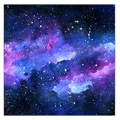 Galaxy Large Satin Scarf (square) by Kathrinlegg