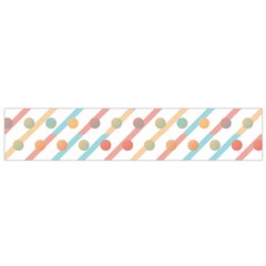 Simple Saturated Pattern Flano Scarf (small) by linceazul