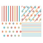 Simple Saturated Pattern Double Sided Flano Blanket (Large)  Blanket Back