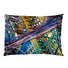Circuit Computer Pillow Case (two Sides) by BangZart