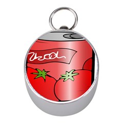 Beverage Can Drink Juice Tomato Mini Silver Compasses by Nexatart
