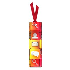Colorful 3d Social Media Small Book Marks by BangZart