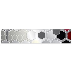 Honeycomb Pattern Flano Scarf (small) by BangZart