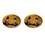 Motorsport  Cufflinks (Oval) Front(Pair)