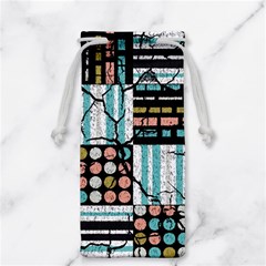 Distressed Pattern Jewelry Bag by linceazul