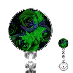 Roses Vi Stainless Steel Nurses Watch by markiart