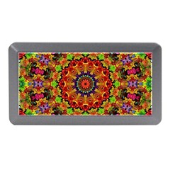 Fractal Mandala Abstract Pattern Memory Card Reader (mini) by paulaoliveiradesign