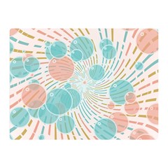Bubbles Double Sided Flano Blanket (mini)  by linceazul