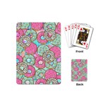 Donuts pattern Playing Cards (Mini)  Back