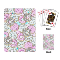 Donuts Pattern Playing Card by ValentinaDesign