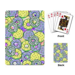 Donuts Pattern Playing Card by ValentinaDesign