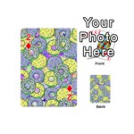 Donuts pattern Playing Cards 54 (Mini)  Front - Diamond2
