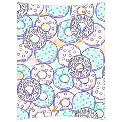 Donuts Pattern Back Support Cushion by ValentinaDesign