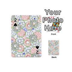 Donuts Pattern Playing Cards 54 (mini)  by ValentinaDesign