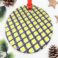 Wafer Size Figure Ornament (round) by Mariart