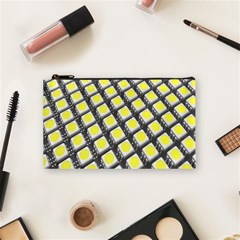 Wafer Size Figure Cosmetic Bag (small)  by Mariart