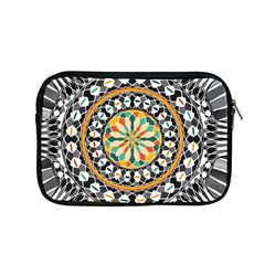 High Contrast Mandala Apple Macbook Pro 15  Zipper Case by linceazul