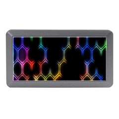 Grid Light Colorful Bright Ultra Memory Card Reader (mini) by Mariart