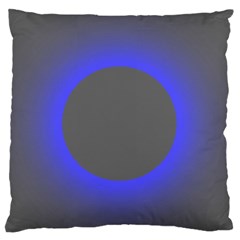 Pure Energy Black Blue Hole Space Galaxy Standard Flano Cushion Case (one Side) by Mariart