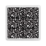 Xmas pattern Memory Card Reader (Square)  Front