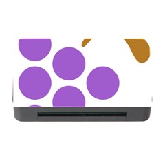 Fruit Grape Purple Memory Card Reader With Cf by Mariart